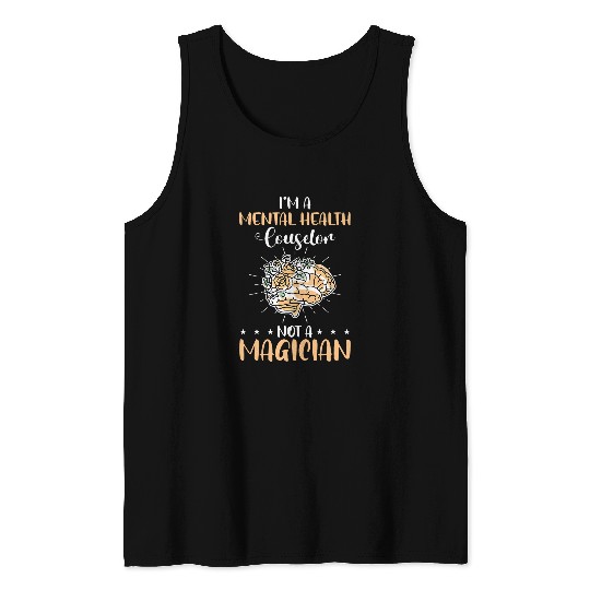 Magician Mental Health Counselor Tank Tops