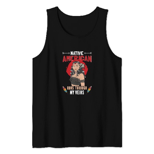 Native American Tribe Indian Navajo Cherokee 2 Tank Tops