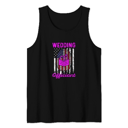 Wedding Officiant Internet Ordained Minister 2148 Tank Tops