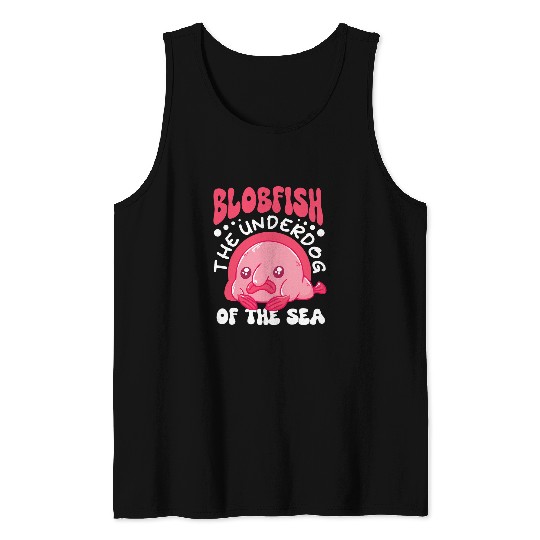 Marine Biologist Deep Sea Fish Blobfish Ocean Ugly Animal 1 Tank Tops