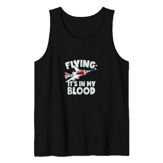 Aviation Pilots Airplane Gifts For Men Pilot Who Love Planes Tank Tops