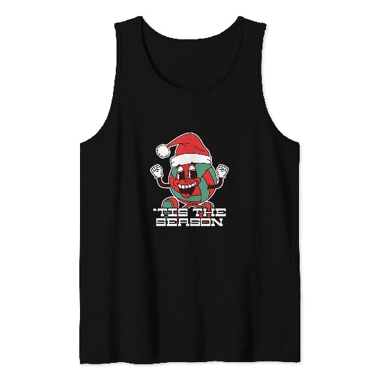 Tis The Season Volleyball Volleyball Christmas Tank Tops