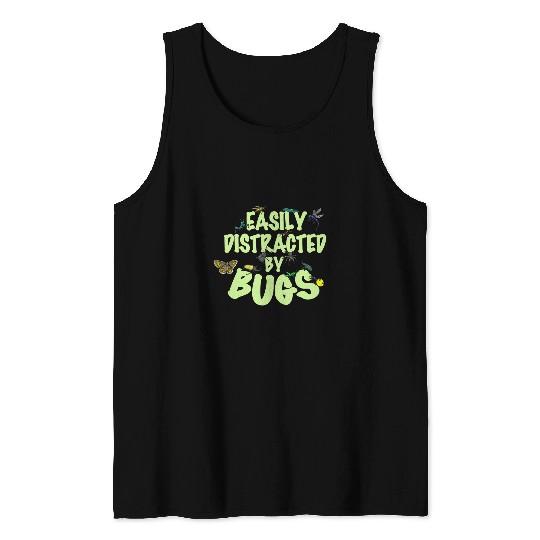 Insect Collecting Bug Catching Future Entomologist Tank Tops