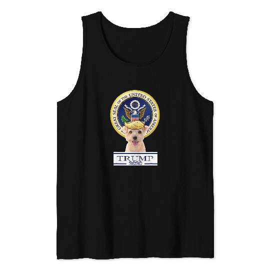 Trump Dog Norfolk Terrier Tank Tops