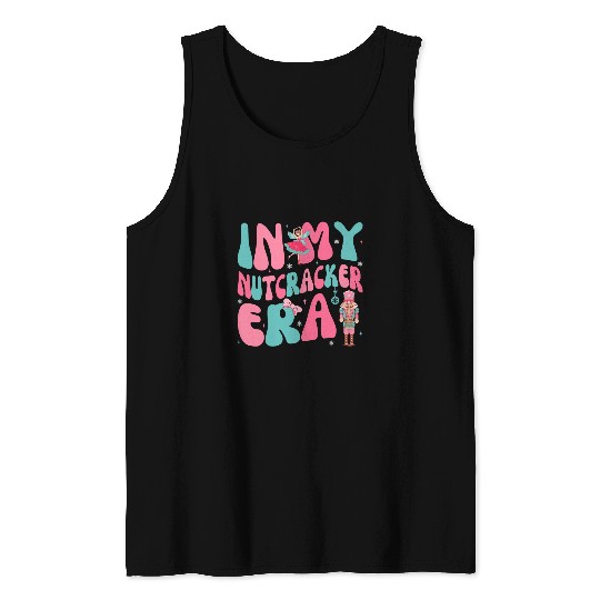 Pink Christmas In My Nutcracker Era Pink Nutcracker Ballet Tank Tops