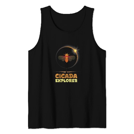 Kids Cicada Explorer Toddler Boys Girls Year Of The Cicada 2024 Tank Tops