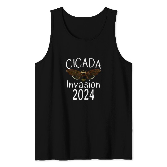 The Cicada Invasion 2024 Northern Illinois Missouri Chicago Tank Tops