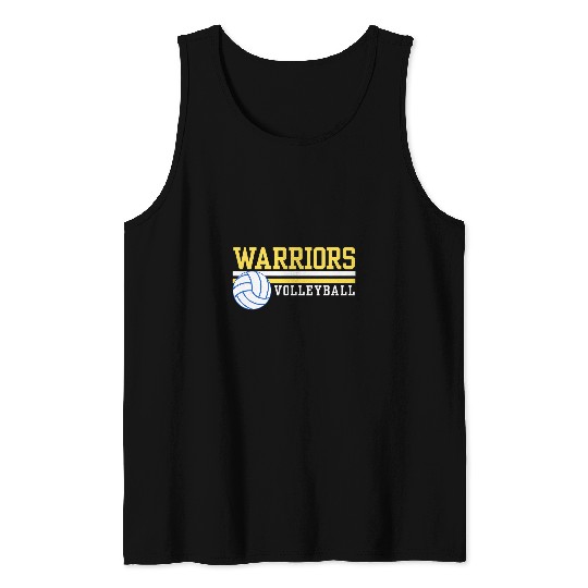 Warriors Volleyball Line Tank Tops
