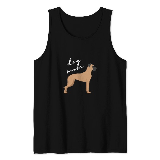 Dog Great Dane Fawn Great Dane Dog Mom Woman T-Shirt Tank Tops