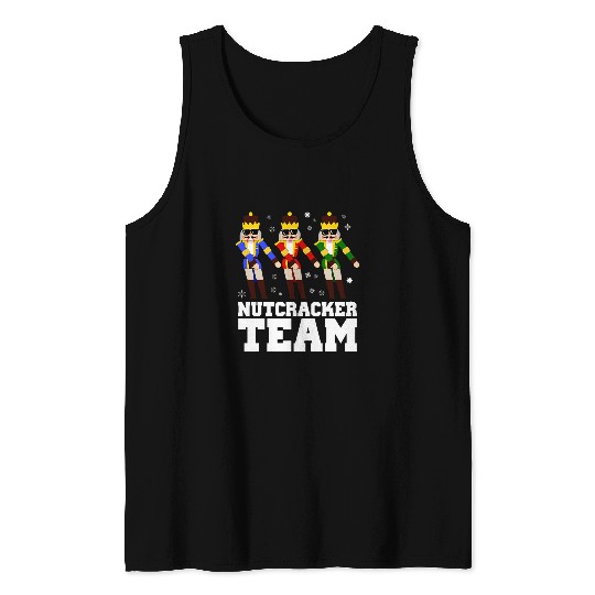 Nutcracker Squad Crew Ballet Dance Groupe Idea Ballerina Tank Tops