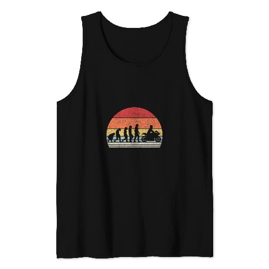 vintages Retro Evolution Of The Motorcycle Tank Tops