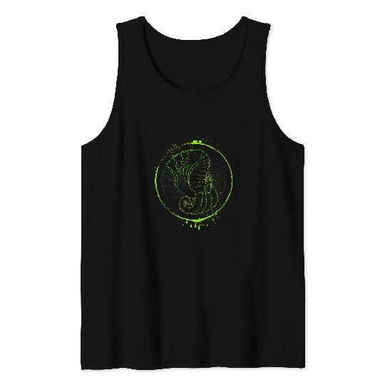 Discover Seahorse Aquarium Sea Creature Tank Tops