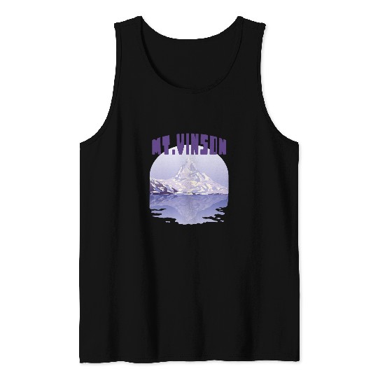 Mountains Antarctica Climbing Mount Vinson Nature Hiking Tank Tops