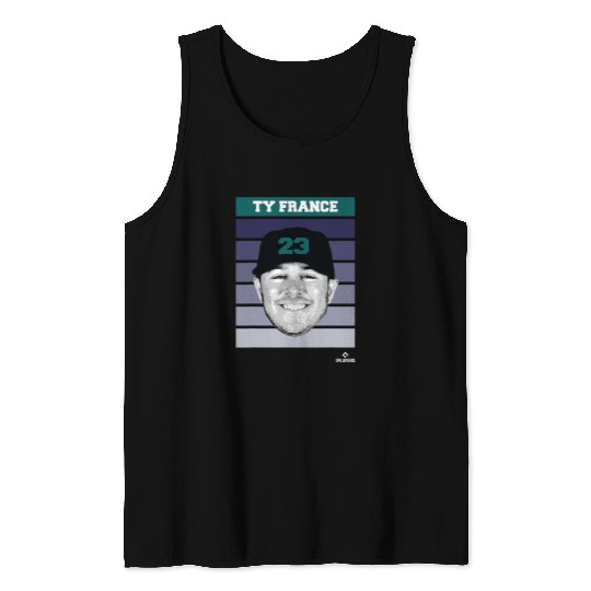 MLBPA Major League Baseball Ty France MLBTFRA2015 Tank Tops