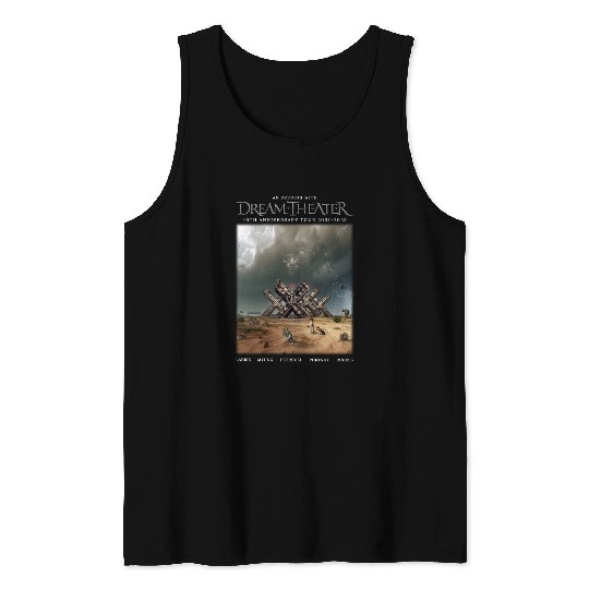 Discover (2 side) Dream   Theater 40TH ANNIVERSARY TOUR Tank Tops