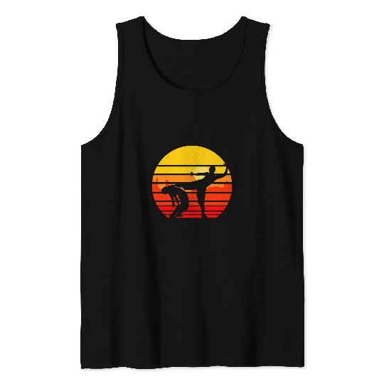 vintages Shaolin Monk WuYi Kung Fu Retro Martial Arts 25 Tank Tops