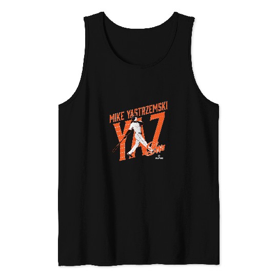 MLBPA Major League Baseball Mike Yastrzemski MLBYAS2013 Tank Tops