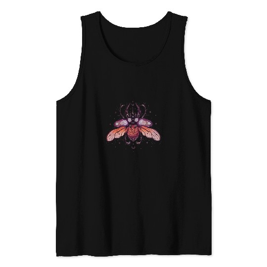 kawaii Atlas Beetle insect Tank Tops