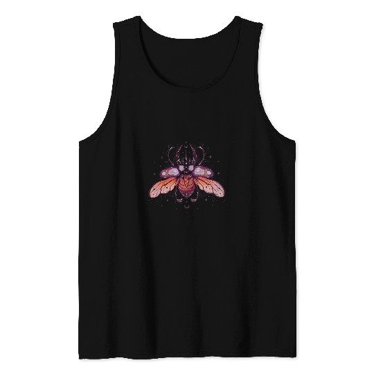 kawaii Atlas Beetle insect Tank Tops