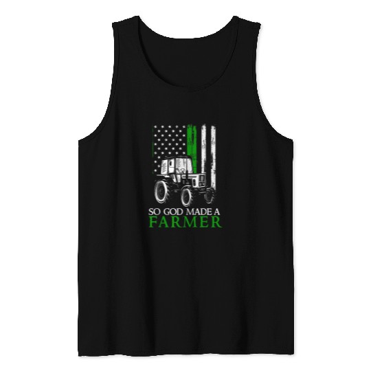 So God Made A Farmer Farming Farmer 21 Tank Tops
