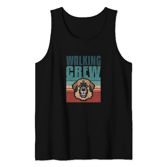 Walking Crew Leonberger Tank Tops