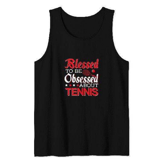 Tennis Balls With Racket Tennis Player Gifts 23 Tank Tops