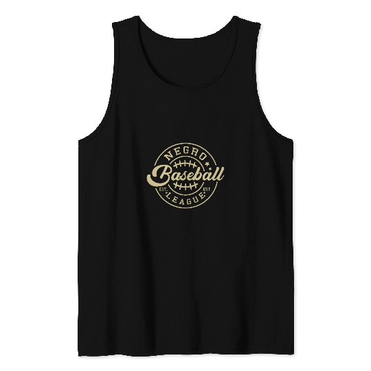 vintages Negro League Baseball Black History Month 1 Tank Tops