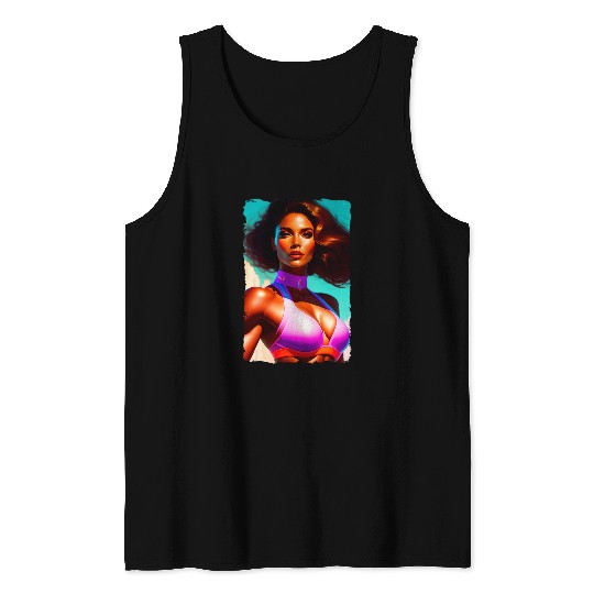 Stunning Italian Fitness Bikini Model 2Exercise Motivation Tank Tops
