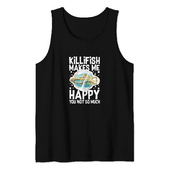 Killifish Clown Fish Aquarium Food Tank Wonder Owner 21 Tank Tops