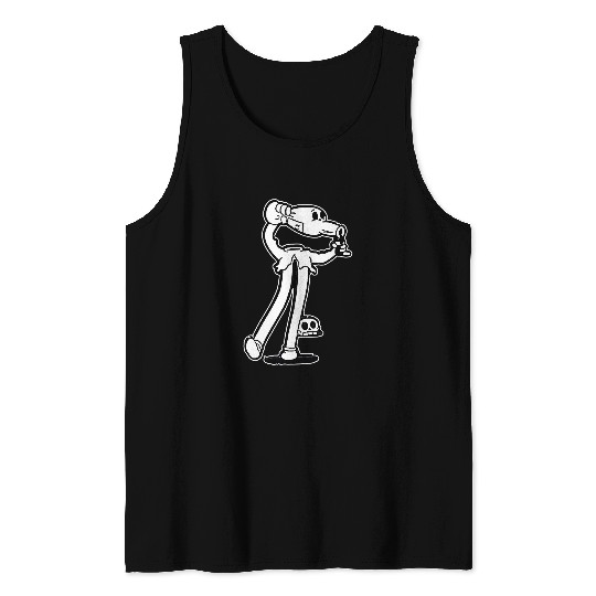 Koko the Clown ghosts Skull Poison Cartoon XXX Tank Tops