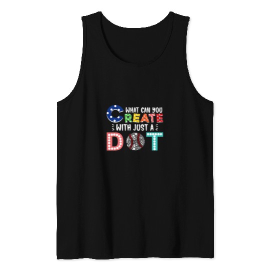 What Can You Create With Just A Dot Baseball Dot Day Tank Tops