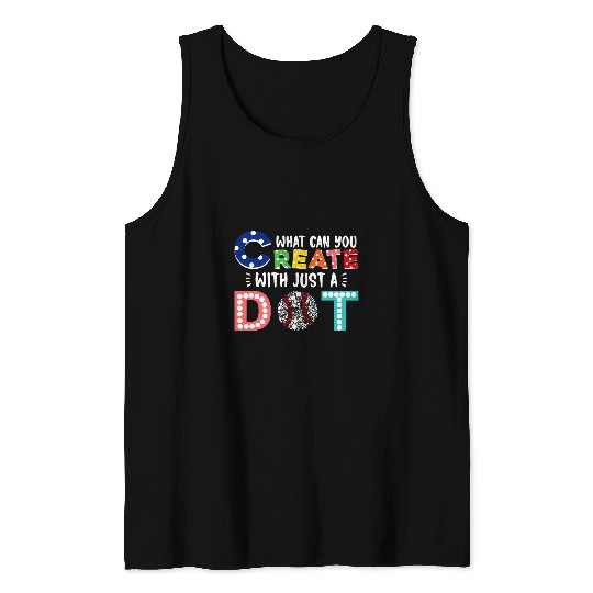 What Can You Create With Just A Dot Baseball Dot Day Tank Tops