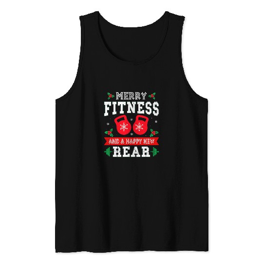 Merry Fitness And A Happy New Rear Christmas Costume Workout 21 Tank Tops