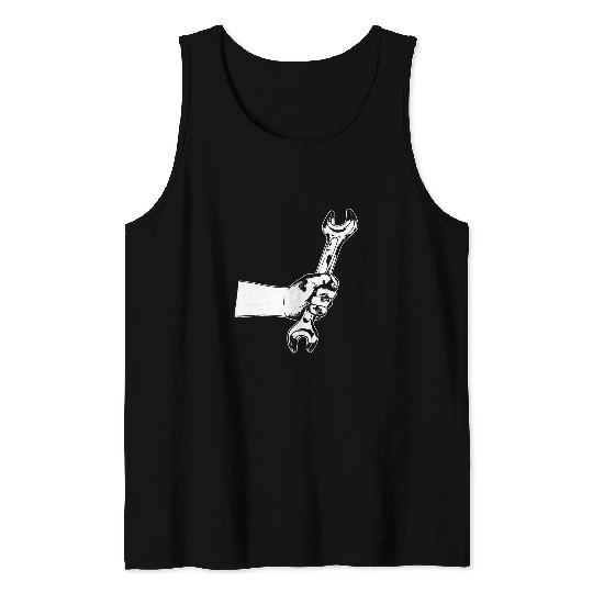 Workshop 2Auto Garage Car Mechanic Tank Tops