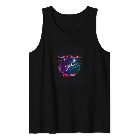 Womens Space AF 1 Tank Tops