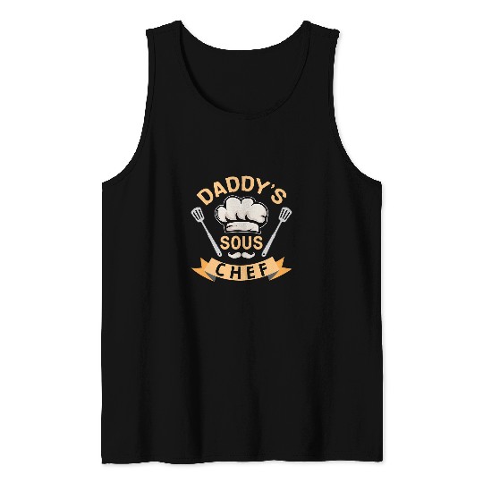 kitchen chef deputy chef chefs hierarchy culinary school Tank Tops