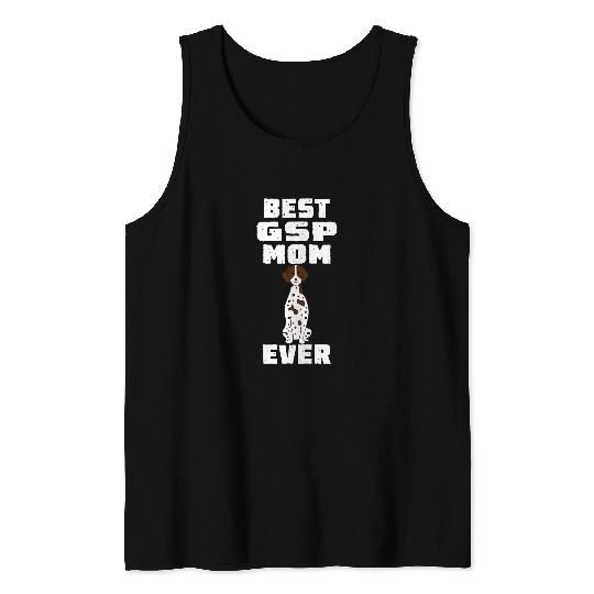 Womens German Shorthair Pointer GSP MOM Tank Tops