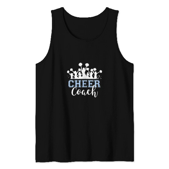 Womens Cheer Coachs bests Cheerleading Coach Tank Tops