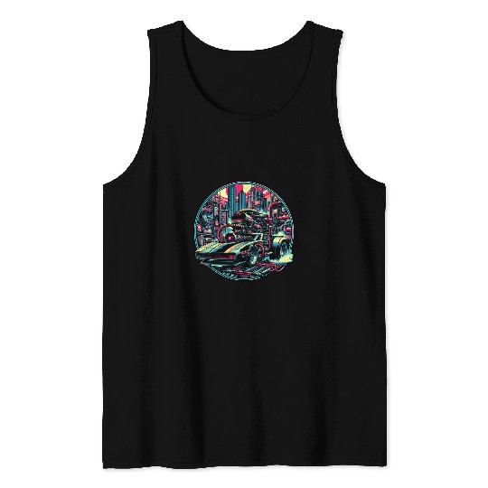 Muscle Car Prototype Racing Tank Tops