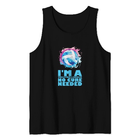 Volleyball Player Coachs Training Game Beach Volleyball 11 Tank Tops