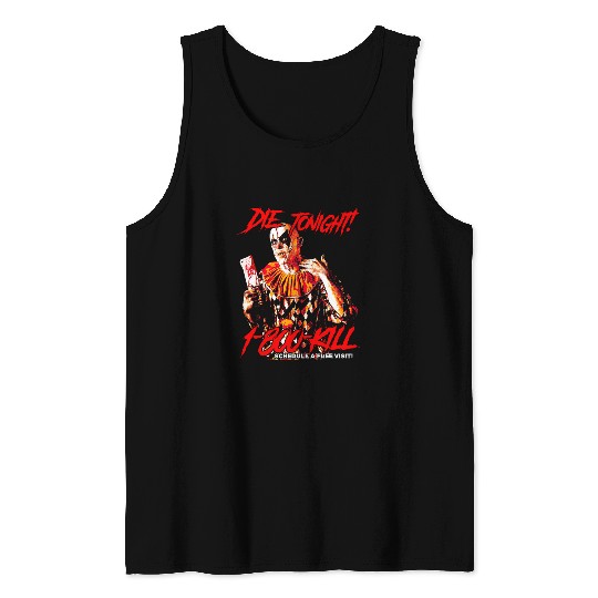 Killer klowns of Horror Halloween Tank Tops