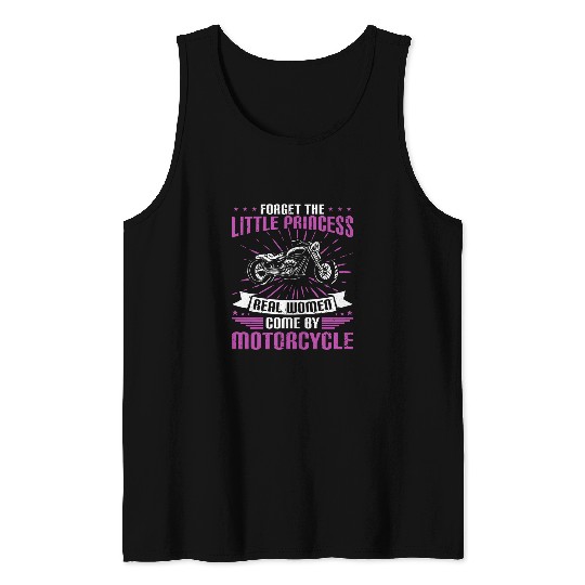 Womens Motorcycle Bike Lifestyle Real Women Come By Motorcycle Tank Tops
