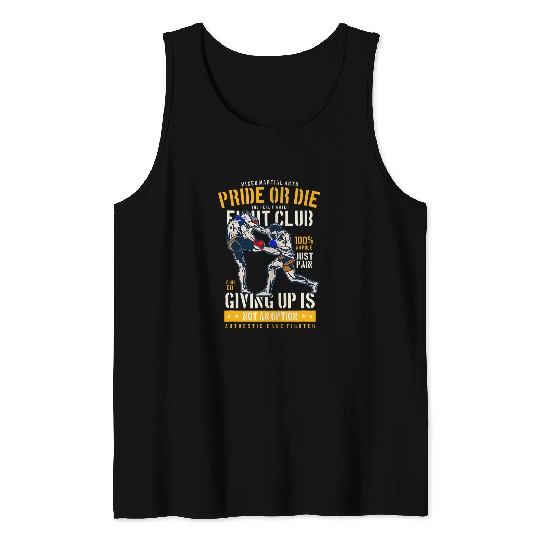 MMA Mixed Martial Art Fight Club Tank Tops