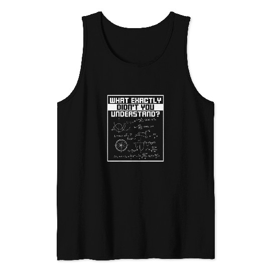 Planets Astronomy Astrophysics Astronomer Stars Galaxy Tank Tops