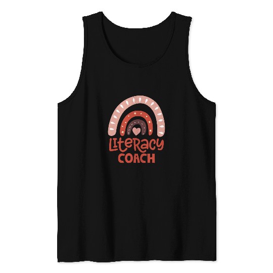 Reading Teacher Back School Special Literacy Coachs Squad 11 Tank Tops