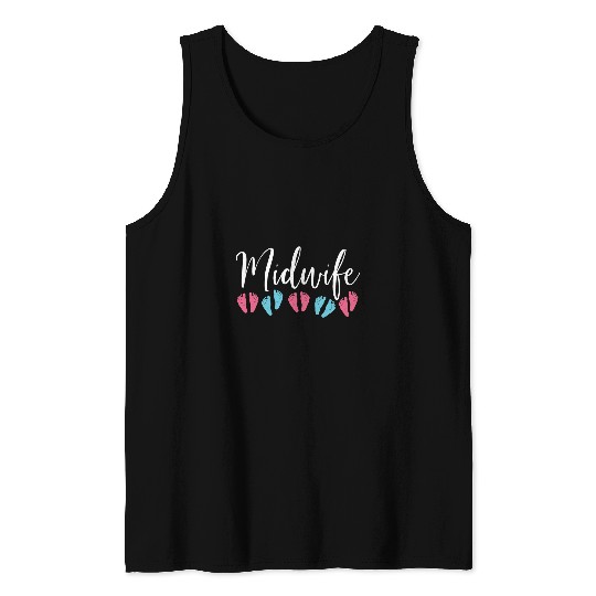 Womens Doula Midwife Birth Coachs Catcher Tank Tops