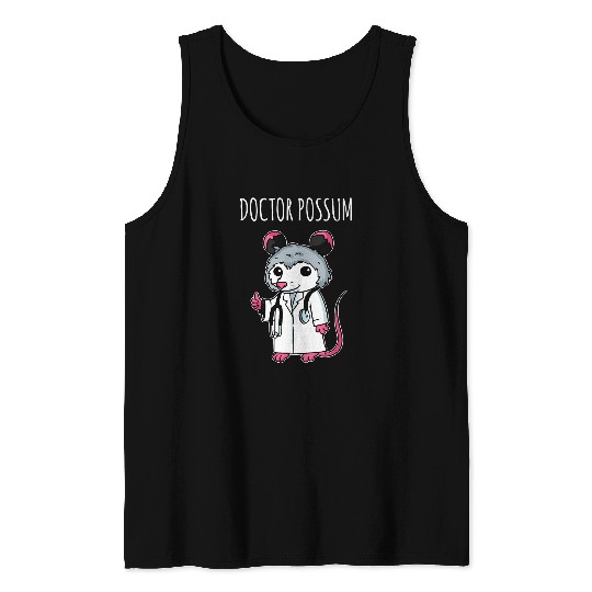 Opossum Doctor Tank Tops