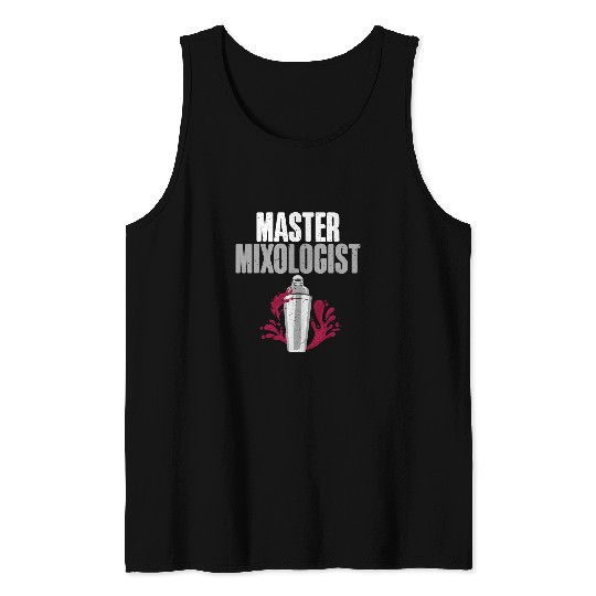 Master Mixologist Bartender Tank Tops