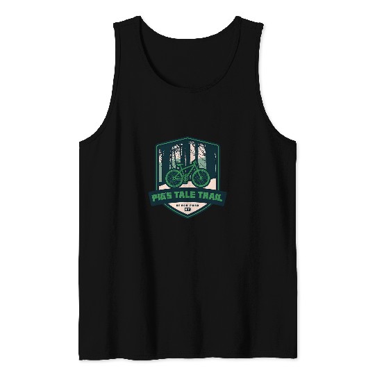 Pigs Tale Trail Devou Park Kentucky Tank Tops