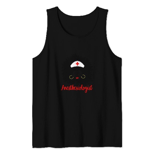 Anesthesia nurses Phenomenal Black nurses Nursing Student Tank Tops